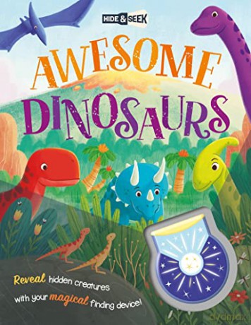 Awesome Dinosaurs (Magical Light Book) - Igloo Books [KSIĄŻKA]