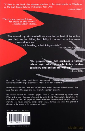 Batman Year One Deluxe SC - Frank Miller [KOMIKS]