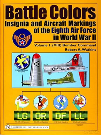 Battle Colors: Vol.1/(VIII) Bomber Command - Robert A. Watkins [KSIĄŻKA]