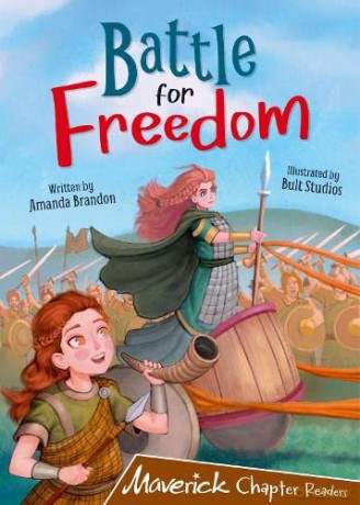 Battle for Freedom: (Brown Chapter Reader) - Amanda Brandon [KSIĄŻKA]