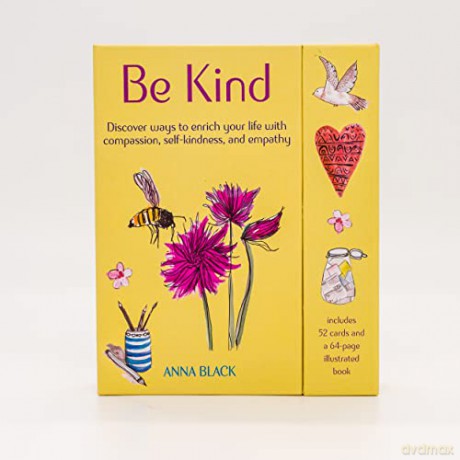 Be Kind: Includes a 52-card deck and guidebook - Anna Black [KSIĄŻKA]