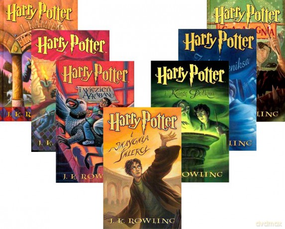 Harry Potter 7 tomów komplet (Miękka) - Joanne K. Rowling [KSIĄŻKA]