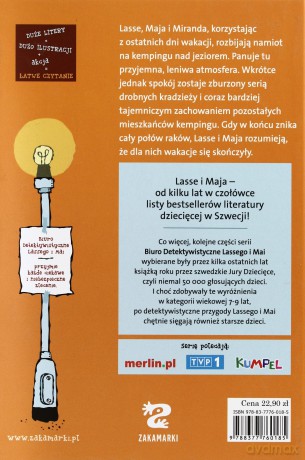 Biuro detektywistyczne Lassego i Mai (Tom 18) - Tajemnica kempingu - Martin Widmark, Helena Wiillis [KSIĄŻKA]