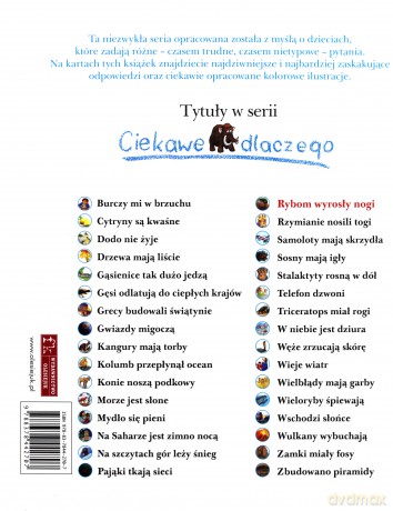 Ciekawe dlaczego rybom wyrosły nogi - Jackie Gaff [KSIĄŻKA]