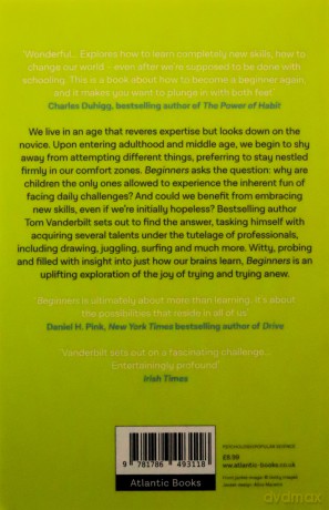 Beginners: The Joy and Transformative Power of Lifelong Learning - Tom Vanderbilt [KSIĄŻKA]