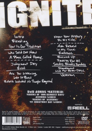Ignite: Our Darkest Days Live [DVD]