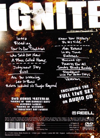 Ignite: Our Darkest Days Live Ltd. Editon (digipack) [CD]+[DVD]