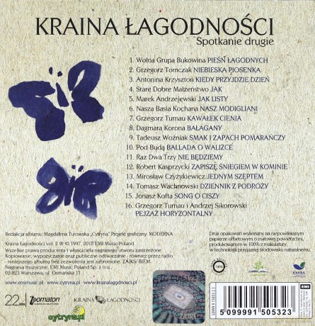 Kraina Łagodnoći Vol. 2 (ecopack) [CD]