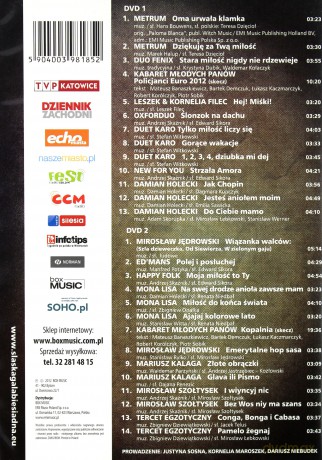 Śląska Gala Biesiadna 2012 - Przeboje Szlagrowego Koncertu Życzeń [2DVD]