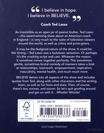 Believe - The Little Guide to Ted Lasso (The Little Book of...) - Orange Hippo! [KSIĄŻKA]
