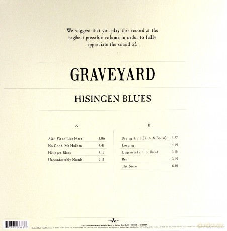 Graveyard: Hisingen Blues Be Coloured [Winyl]
