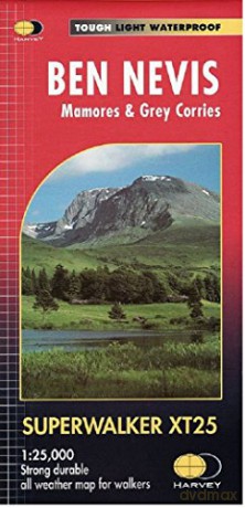 Ben Nevis XT25 (Superwalker) - Harvey Maps [KSIĄŻKA]