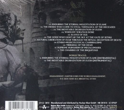 Nile: At The Gates Of Sethu (Limited edition) (digipack) [CD]
