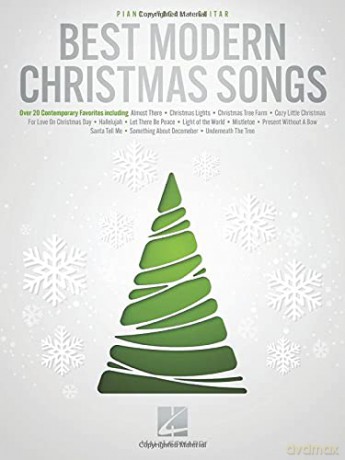 Best Modern Christmas Songs.: Piano- Vocal-guitar [KSIĄŻKA]