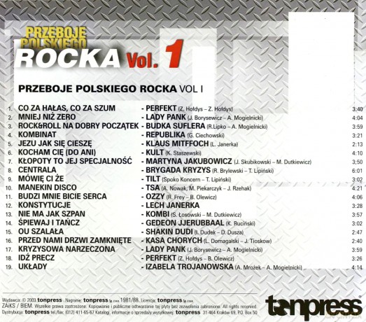 Przeboje Polskiego Rocka vol. 1,2,3 Pakiet [3CD]