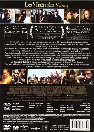 Les Miserables: Nędznicy (2012) (booklet) [DVD]