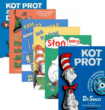 Dr Seuss Kolekcja Kot Prot Znów Gotów Kto Zje Zielone Jajka Na