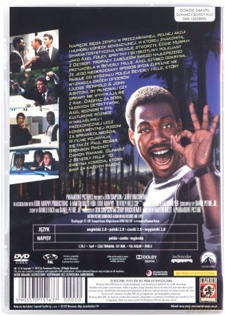 Gliniarz z Beverly Hills (polski lektor) [DVD]