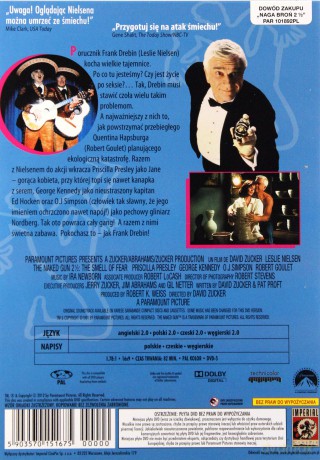 Naga broń 2 i 1/2: Kto obroni prezydenta? (polski lektor) [DVD]