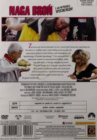 Naga broń: Z akt Wydziału Specjalnego (polski lektor) [DVD]