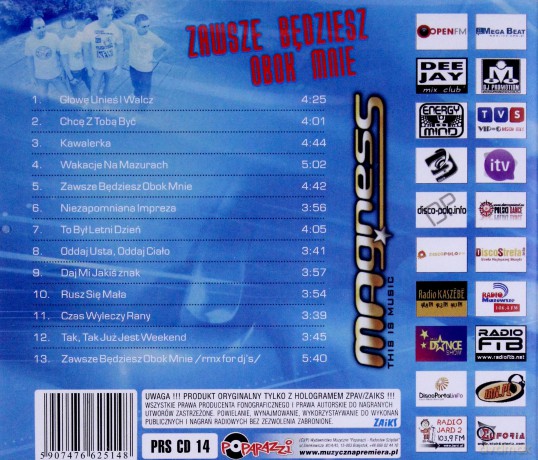 Magness: Zawsze Będziesz Obok Mnie [CD]
