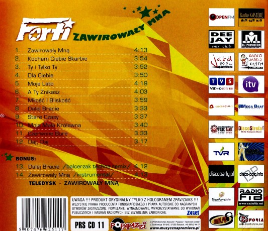 Forti: Zawirowały Mną [CD]