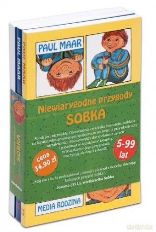 Niewiarygodne przygody Sobka - Paul Maar [3xKSIĄŻKA]