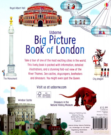 Big Picture Book of London (My Big Picture) (Big Picture Books) - Rob Lloyd Jones [KSIĄŻKA]
