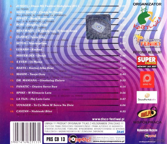 Disco Hit Festival Kobylnica 2011 [CD]