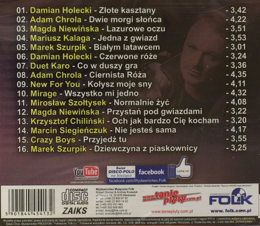 Damian Holecki Prezentuje - Taneczne klimaty vol.1 [CD]