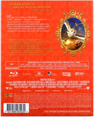 Legendy sowiego królestwa: Strażnicy Ga'Hoole (Magia Kina) [Blu-Ray]
