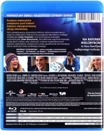 Na ratunek wielorybom [Blu-Ray]