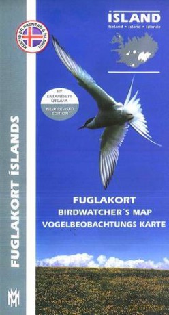 Birdwatchers' Map of Iceland - Hlioberg [KSIĄŻKA]