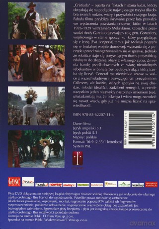Cristiada (booklet) [DVD]