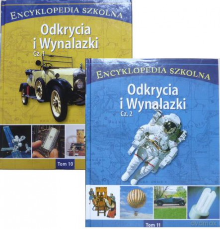 Encyklopedia szkolna: Odkrycia i wynalazki 1-2 Tom 9-10 Pakiet [2xKSIĄŻKA]