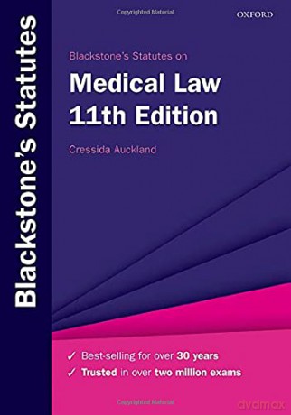 Blackstone's Statutes on Medical Law (Blackstone's Statute Series) - Cressida Auckland [KSIĄŻKA]