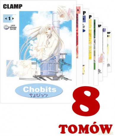 Chobits (Tom 1-8) Pakiet [8xKOMIKS]