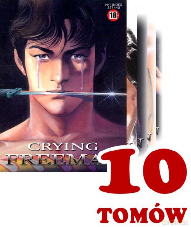 Crying Freeman (Tom 1-10) Pakiet [10xKOMIKS]
