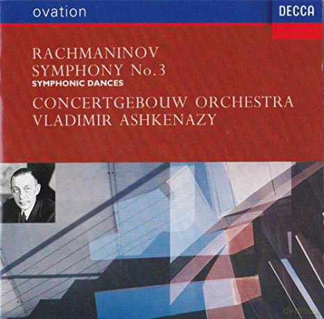 Ashkenazy: Rachmaninov: Sym 3 + [CD]