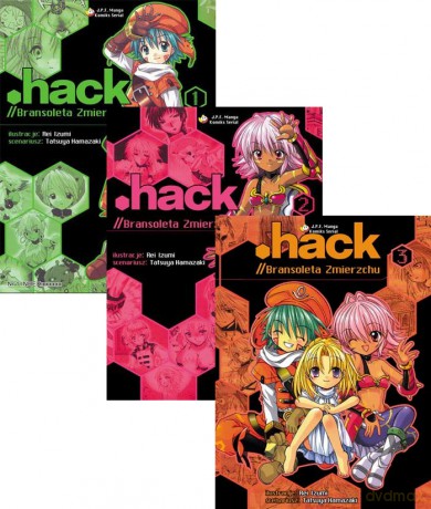 Hack (Tom 1-3) Pakiet [3xKOMIKS]