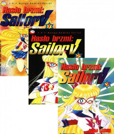 Hasło brzmi Sailor V (Tom 1-3) Pakiet [3xKOMIKS]