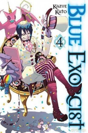 Blue Exorcist Volume 4 - Kazue Kato [KSIĄŻKA]