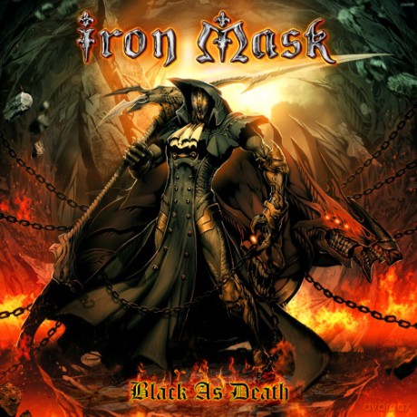 Iron Mask: Black As Death [Winyl]