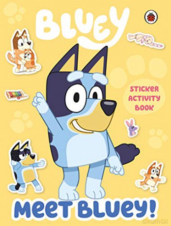 Bluey: Meet Bluey! Sticker Activity Book - Bluey [KSIĄŻKA]