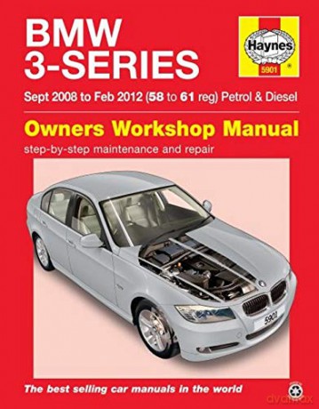 BMW 3-Series (Sept 08 to Feb 12) Haynes Repair Manual - Anon [KSIĄŻKA]