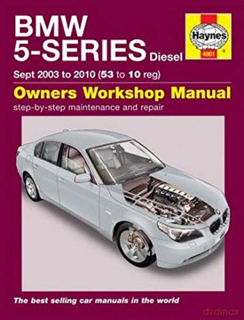 BMW 5 Series Diesel (Sept 03-10) Haynes Repair Manual - Anon [KSIĄŻKA]