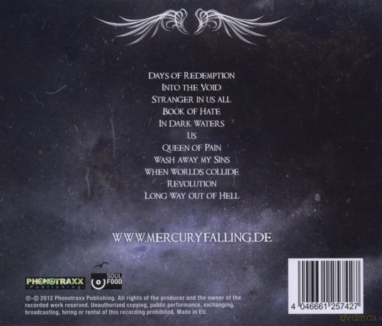 Mercury Falling: Into The Void [CD]