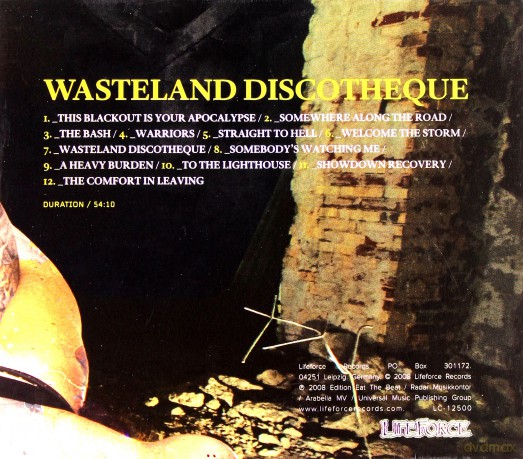 Raunchy: Wasteland Discotheque [CD]