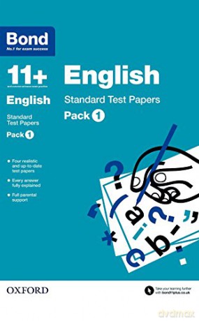 Bond 11 +: English Standard Test Papers: Pack 1 - Sarah Lindsay [KSIĄŻKA]