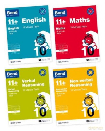 Bond 11+: Bond 11+ 10 Minute Tests Bundle with Answer Support 8-9 years [KSIĄŻKA]